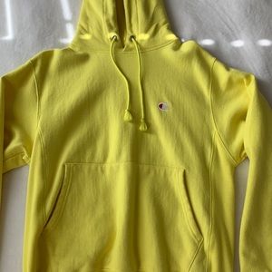 Yellow champion sweatshirt